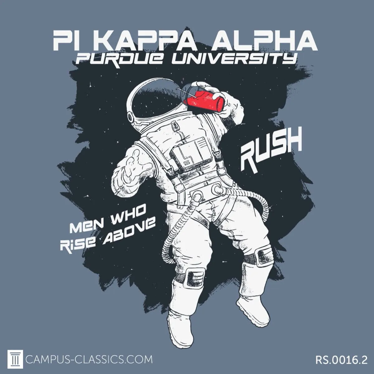 Denim Slushie Astronaut Rush Pi Kappa Alpha