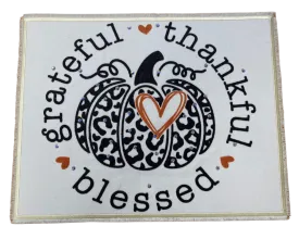 Grateful Thankful Blessed Patch