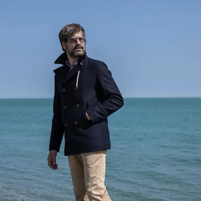 Peacoat Island Wool (BNS) -Navy