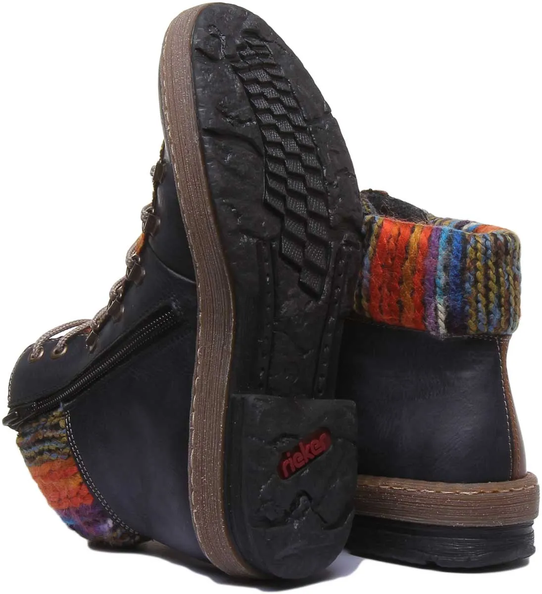 Rieker Z6744 In Blue Multi